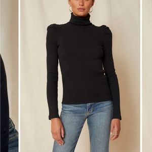 L’Academie puff sleeve turtleneck